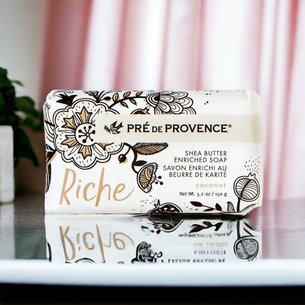 Riche Wrapped Soap - Coconut