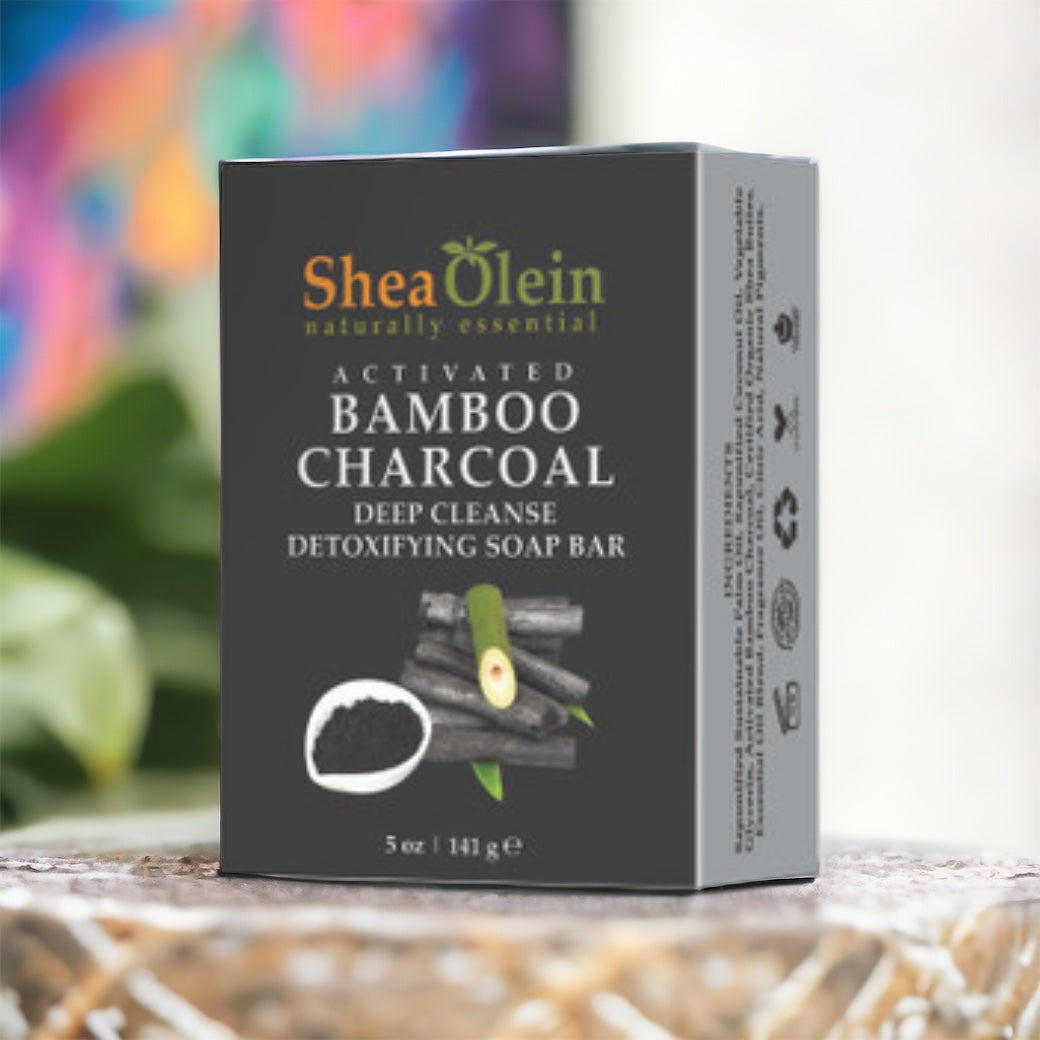 Activated Bamboo Charcoal Deep Cleanse Detoxifying Soap Bar