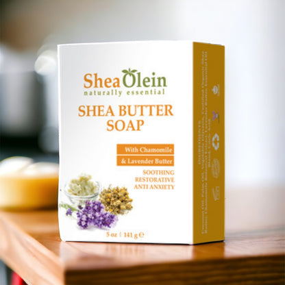 Shea Butter Soap with Chamomile & Lavender Butter