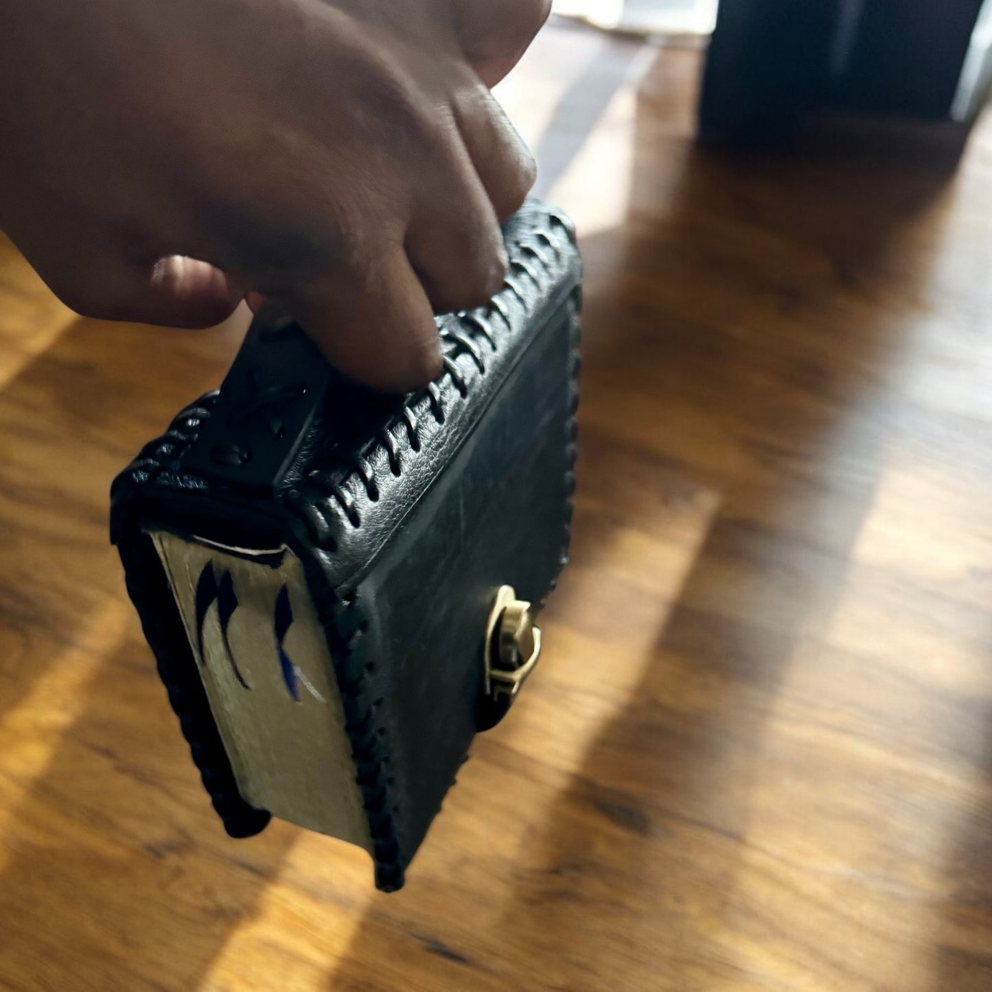 BarWorks Leather Bible/Book Tote (small)